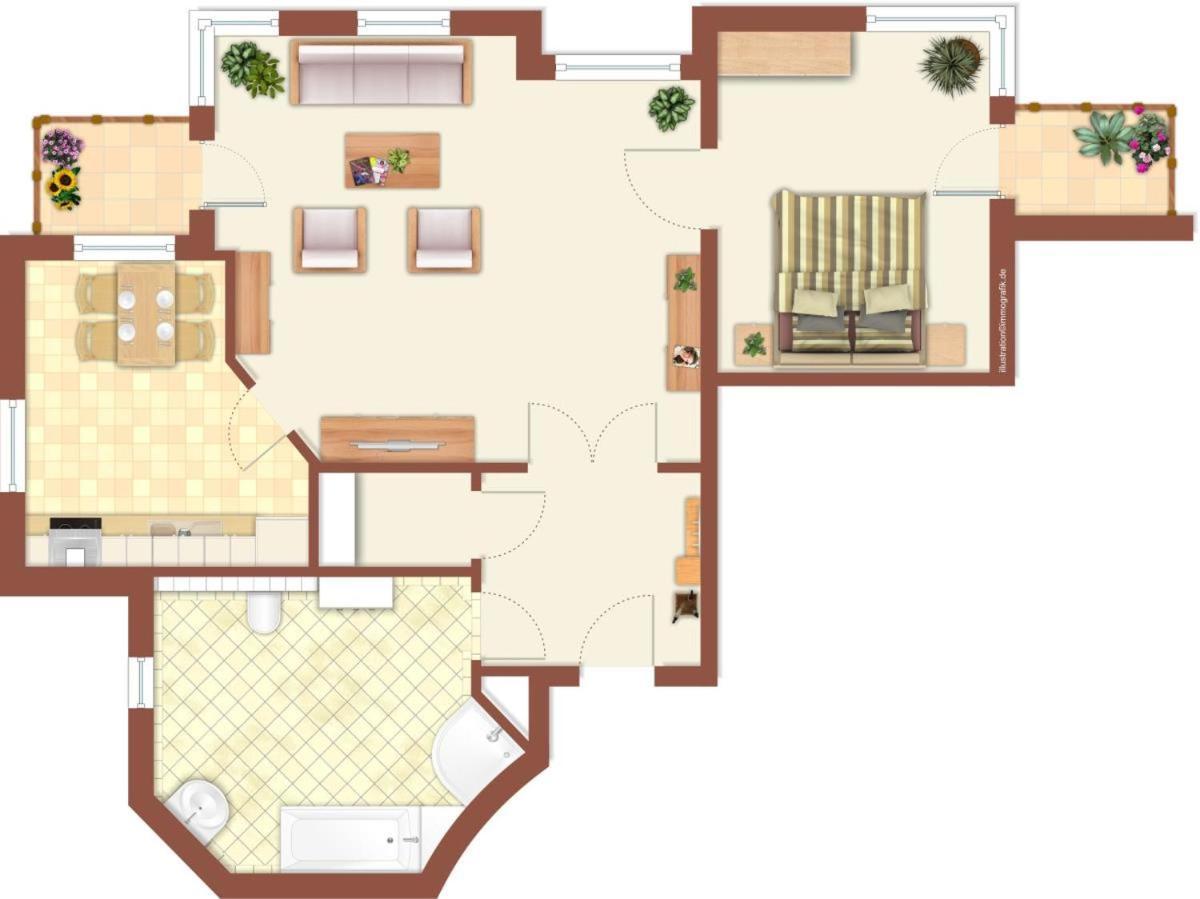 Apartment Marthes Seeblick *